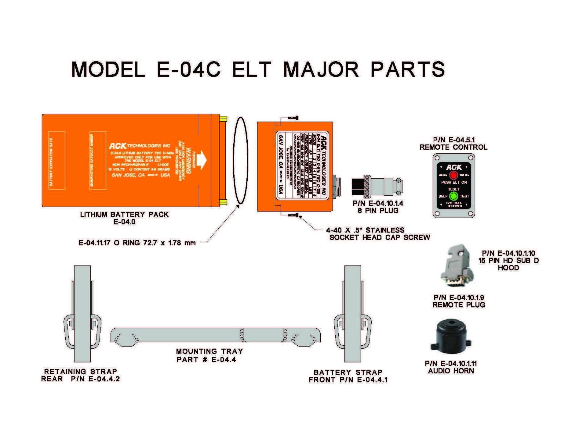 E-04C parts